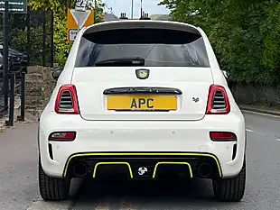 Used 2016 Abarth 595 White - Interior and Exterior details 5