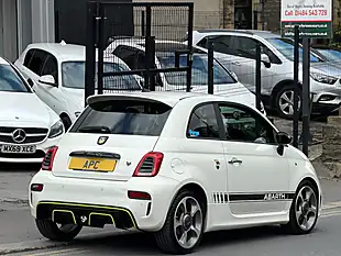 Used 2016 Abarth 595 White - Interior and Exterior details 6