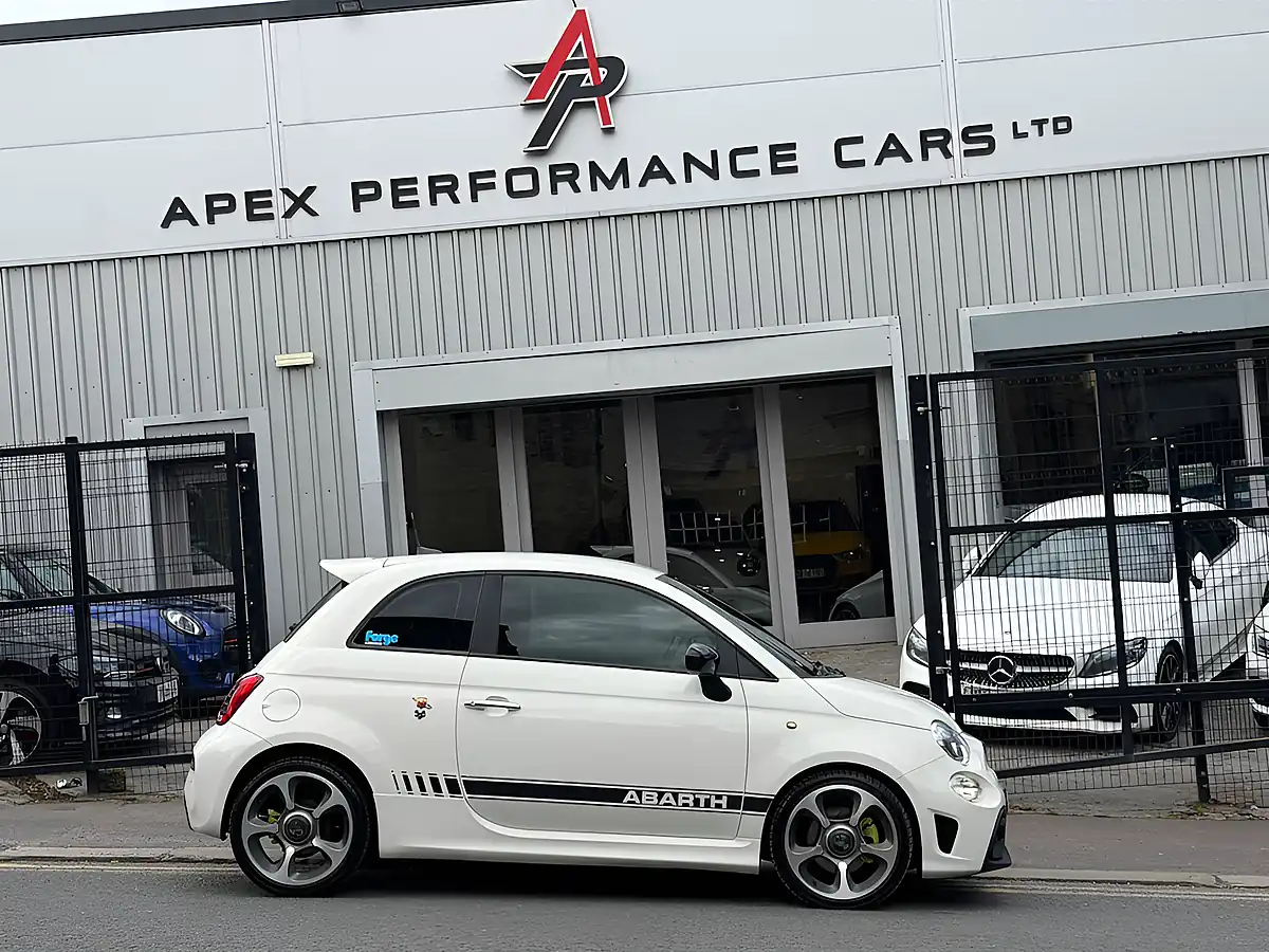 Used 2016 Abarth 595 White - Interior and Exterior details 7