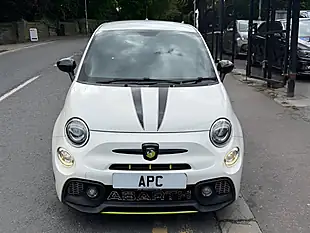 Used 2016 Abarth 595 White - Interior and Exterior details 9