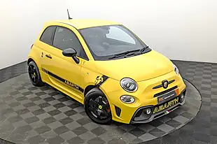 Used 2016 Abarth 595 Yellow - Interior and Exterior details 13