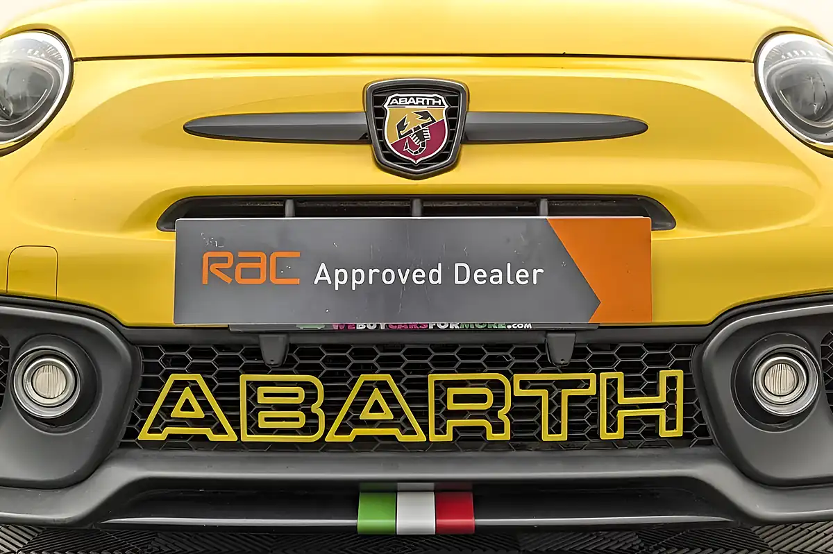 Used 2016 Abarth 595 Yellow - Interior and Exterior details 16