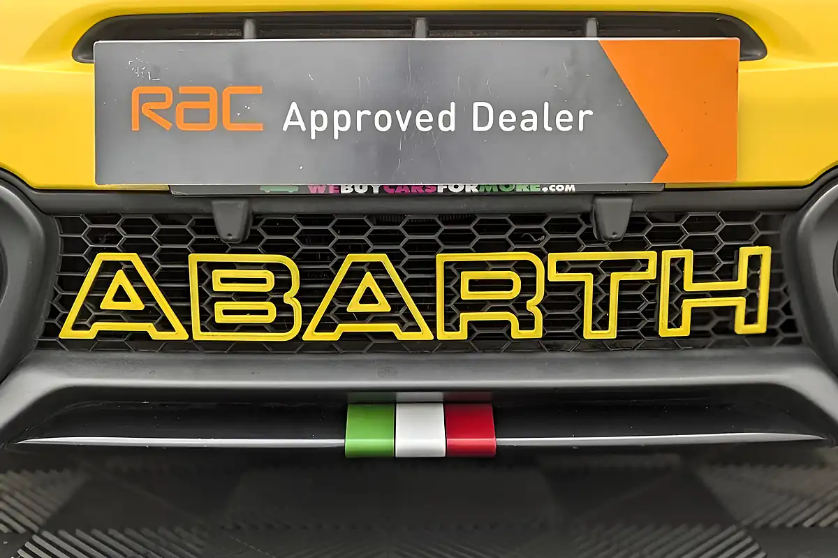 Used 2016 Abarth 595 Yellow - Interior and Exterior details 17