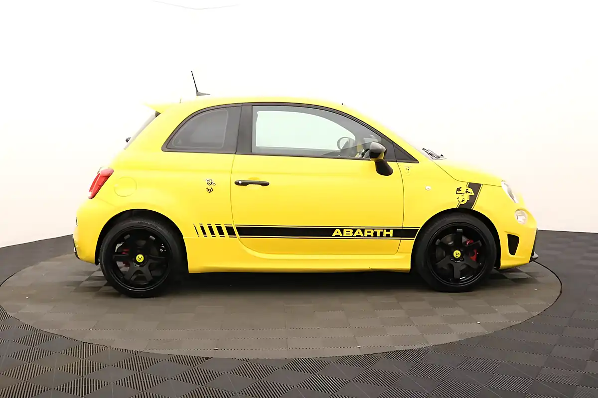 Used 2016 Abarth 595 Yellow - Interior and Exterior details 2