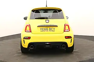 Used 2016 Abarth 595 Yellow - Interior and Exterior details 5