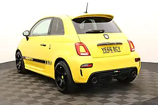 Used 2016 Abarth 595 Yellow - Interior and Exterior details 6