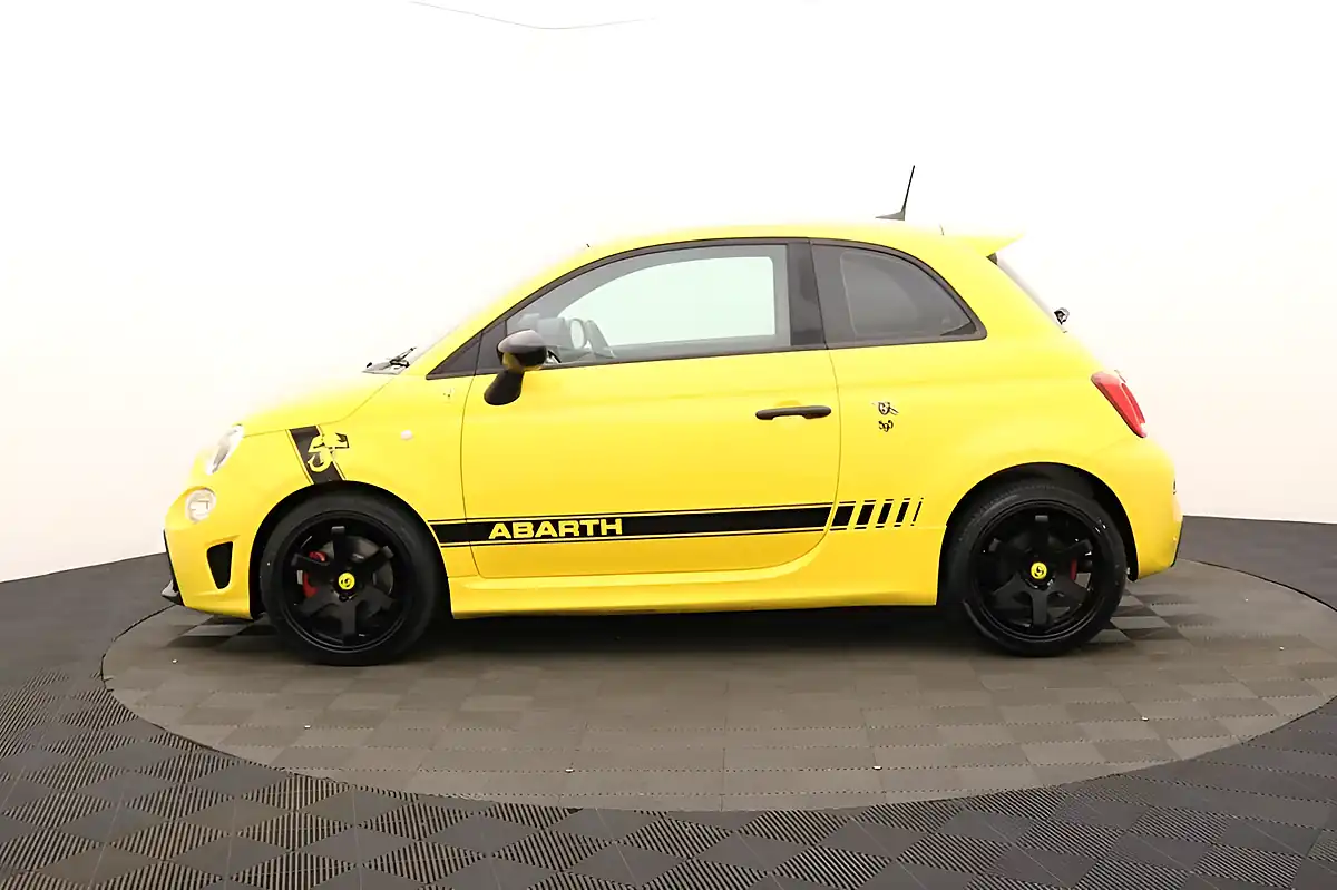 Used 2016 Abarth 595 Yellow - Interior and Exterior details 7