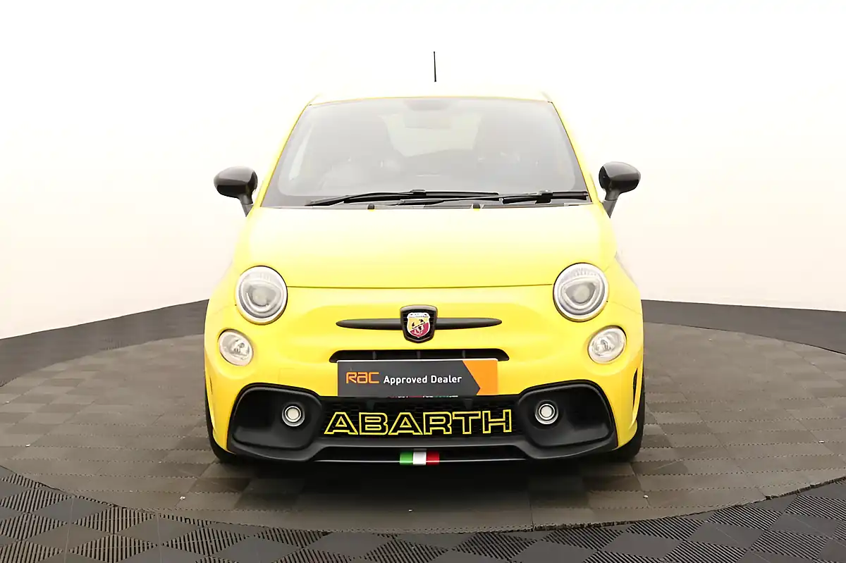 Used 2016 Abarth 595 Yellow - Interior and Exterior details 9