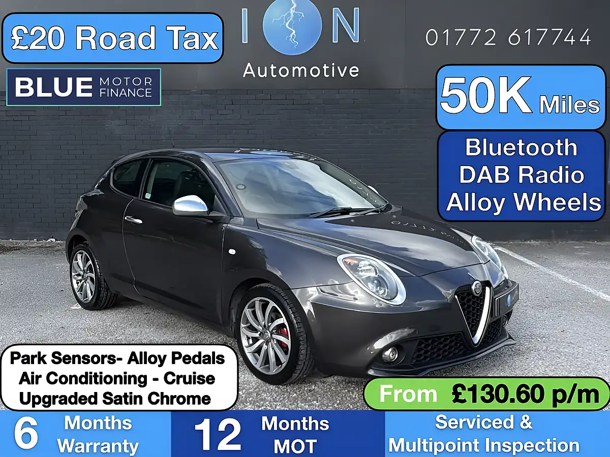 Used 2016 Alfa Romeo Mito Super Grigio Anthracite - 607/B - Front View