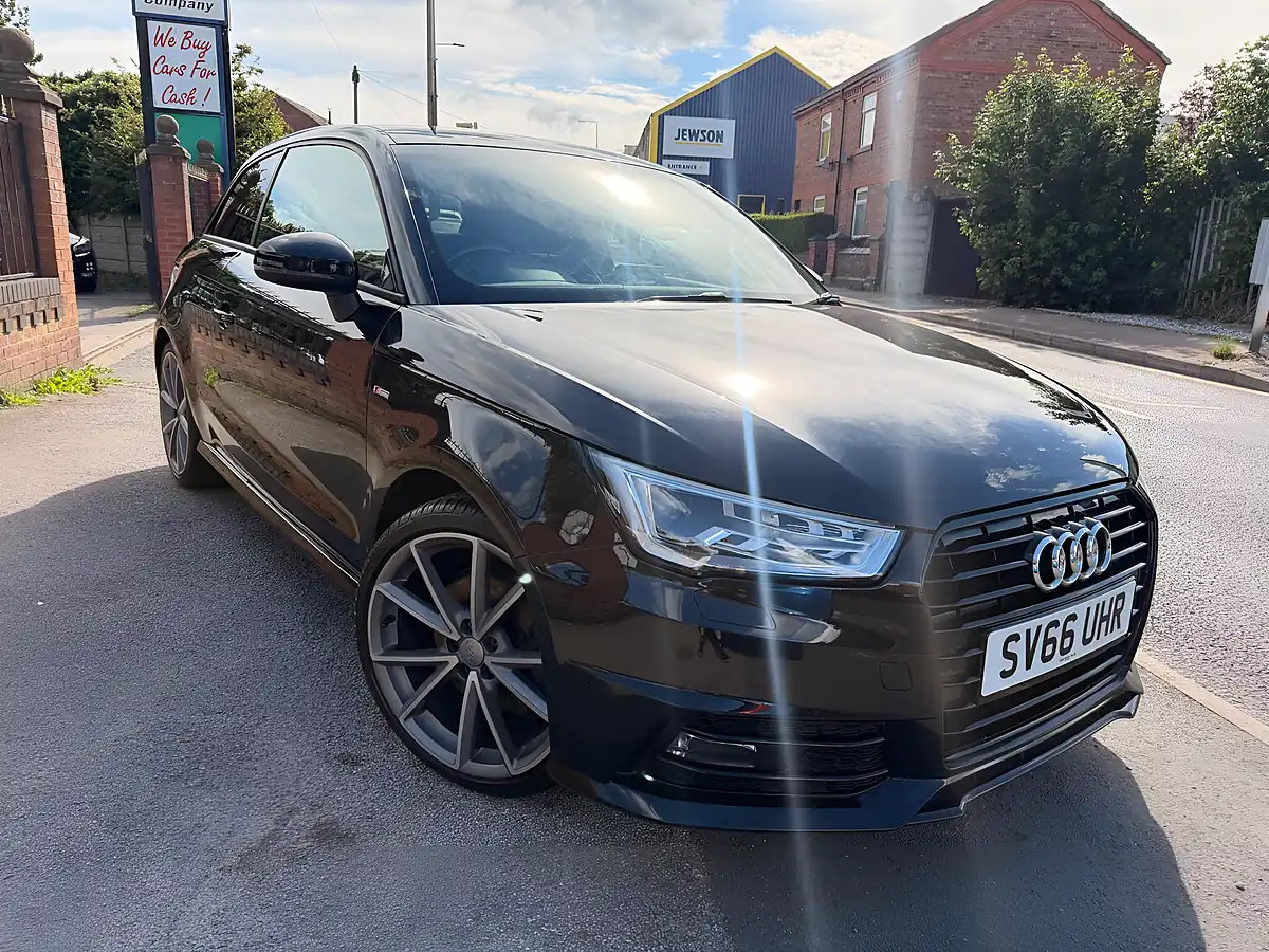 Used 2016 Audi A1 Black Edition Black - Front View
