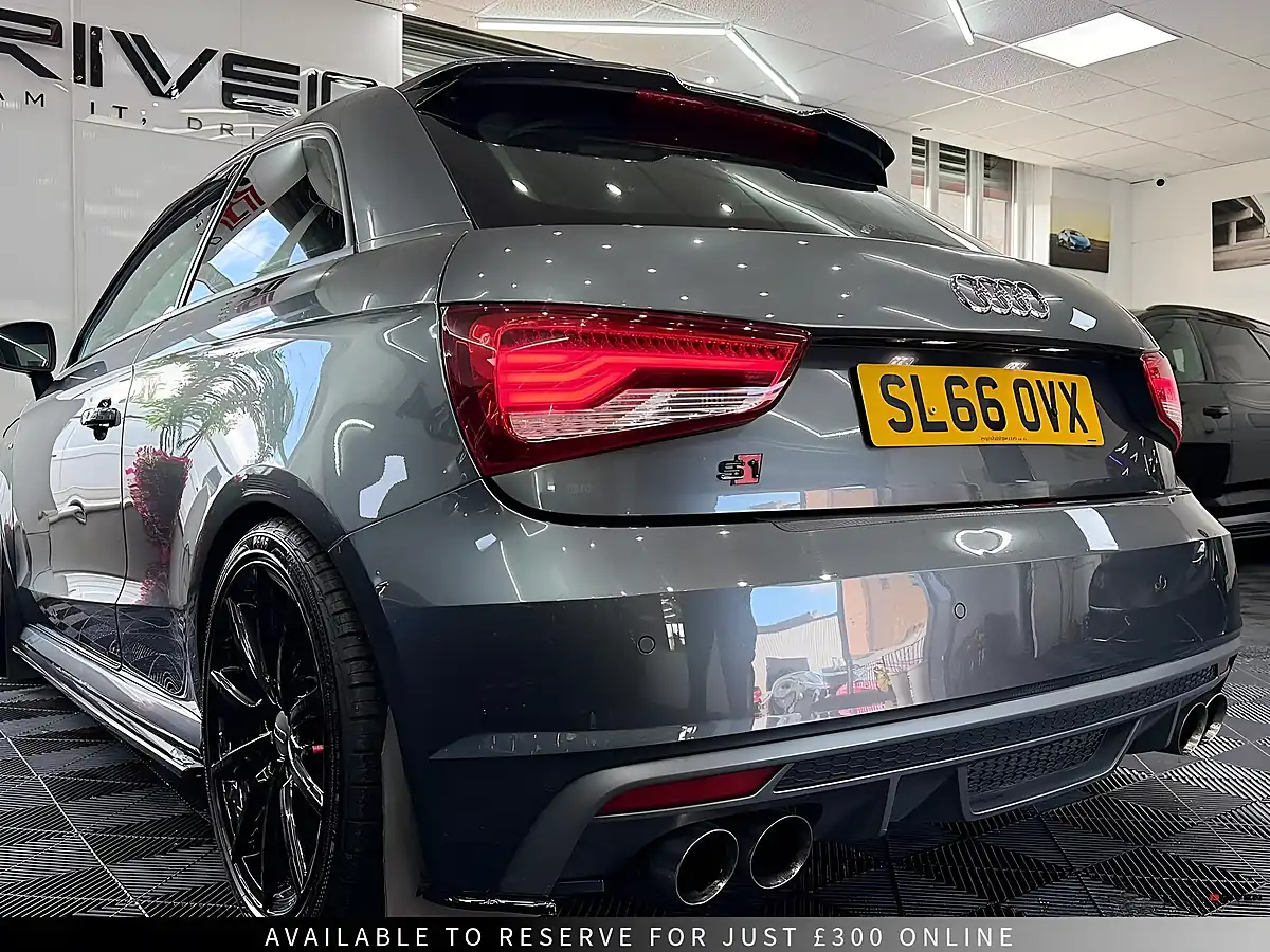 Used 2016 Audi A1 S Line Daytona Grey - Interior and Exterior details 9