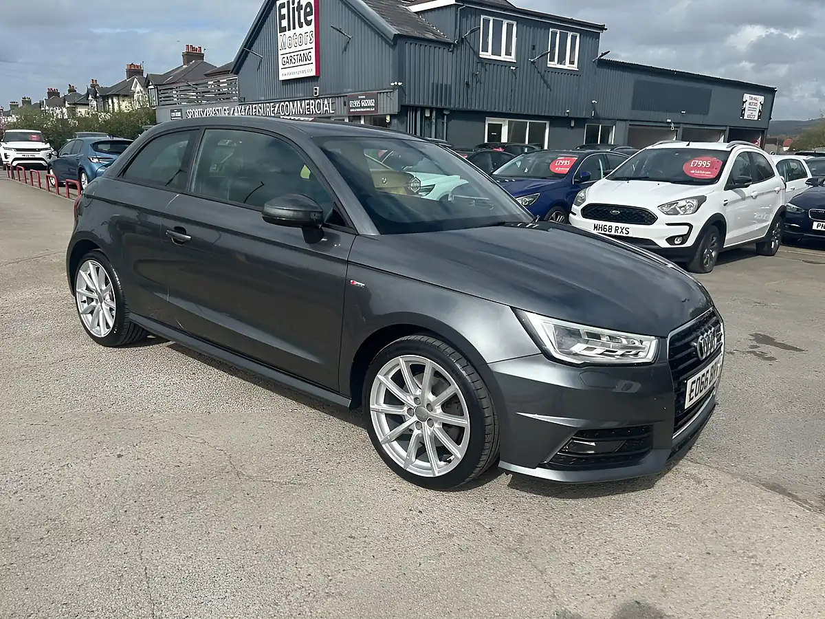 Used 2016 Audi A1 S Line Grey - Front View