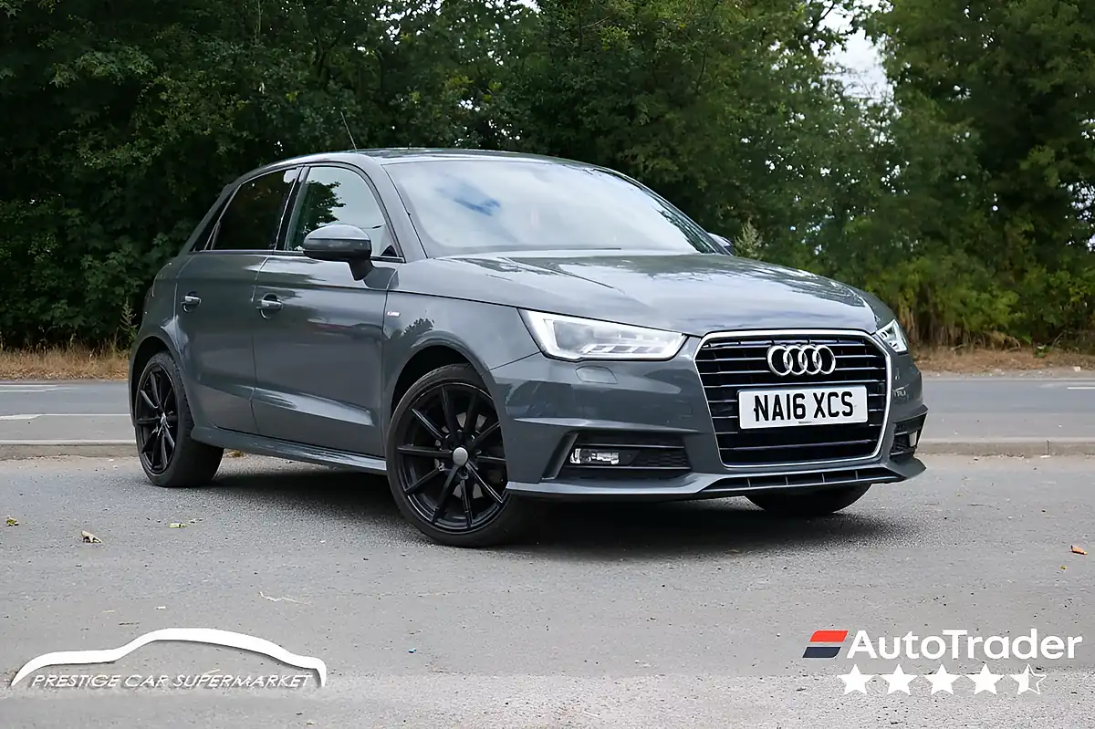 Used 2016 Audi A1 S Line Grey - Front View