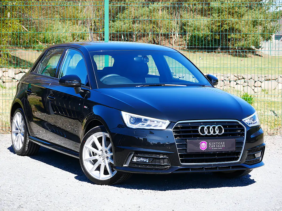 Used 2016 Audi A1 S Line Mythos Black Metallic - Front View