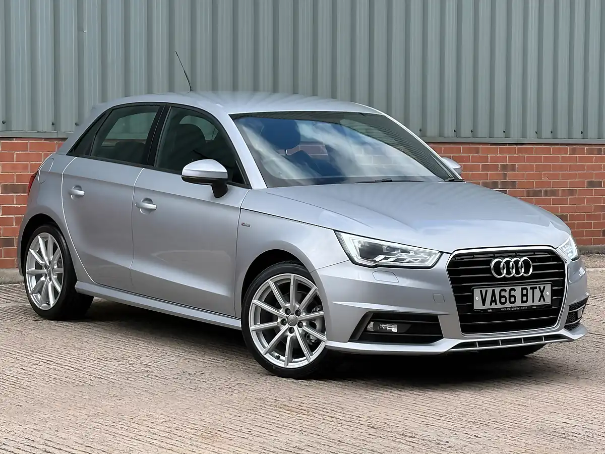 Used 2016 Audi A1 S Line Silver - Front View