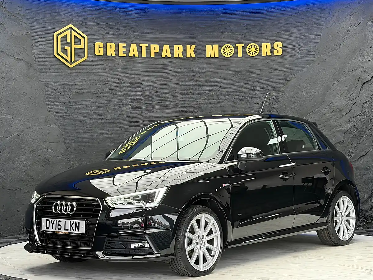 Used 2016 Audi A1 S Line Sportback Black - Front View