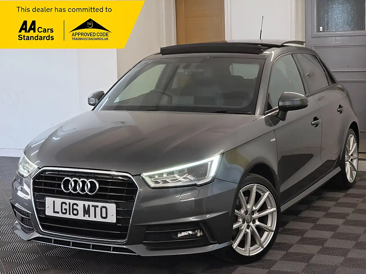 Used 2016 Audi A1 S Line Sportback Grey - Front View