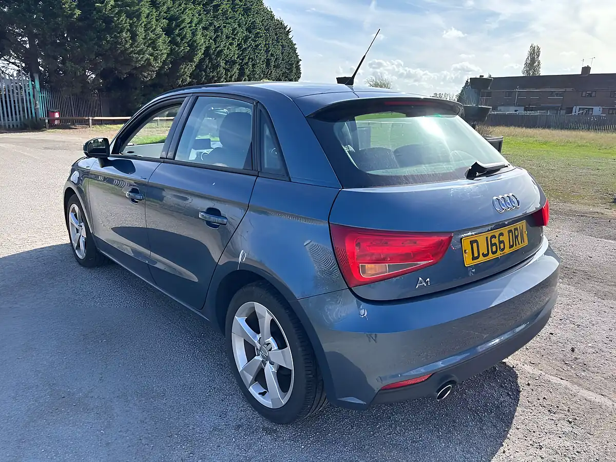 Used 2016 Audi A1 Sport Blue - Interior and Exterior details 4