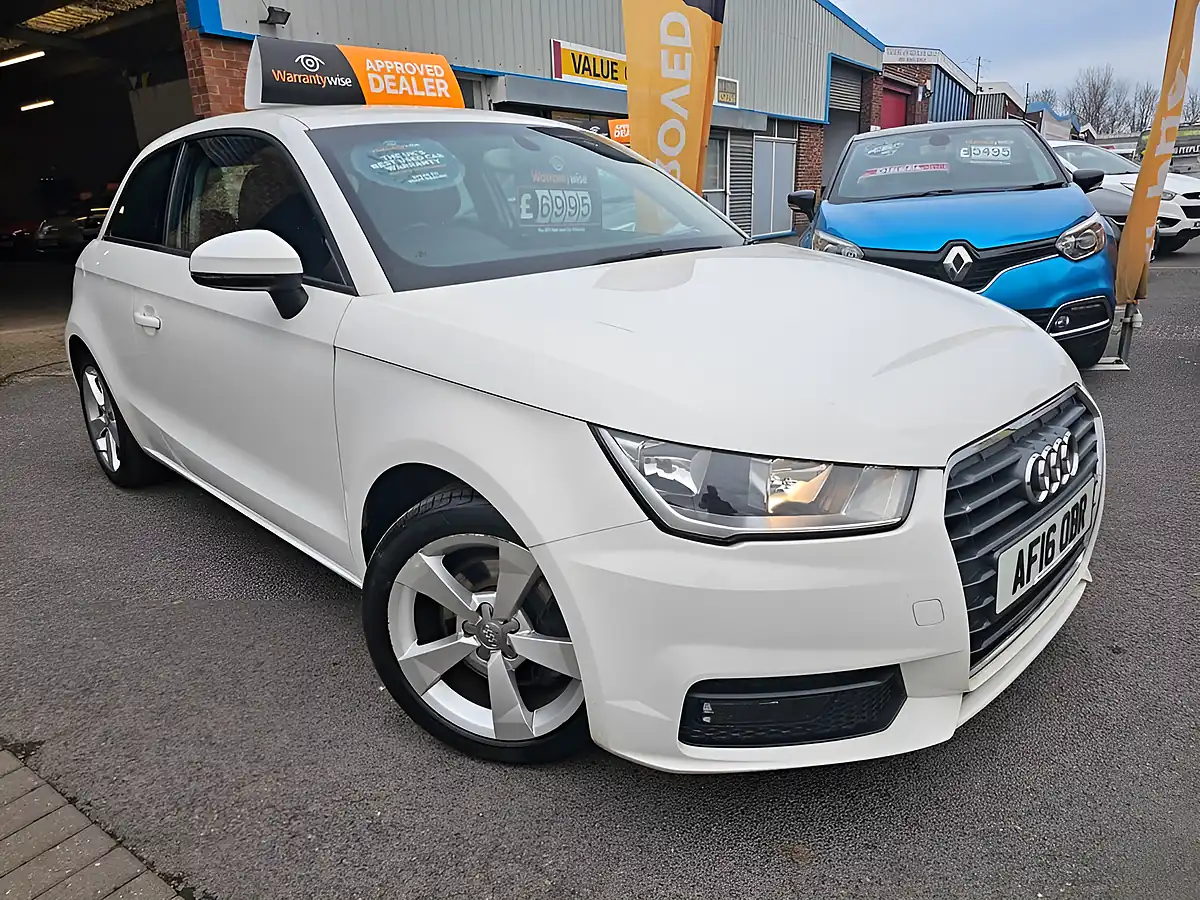 Used 2016 Audi A1 Sport White - Front View