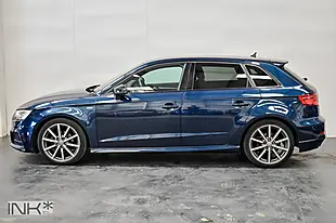Used 2016 Audi A3 Black Edition Blue - Interior and Exterior details 2