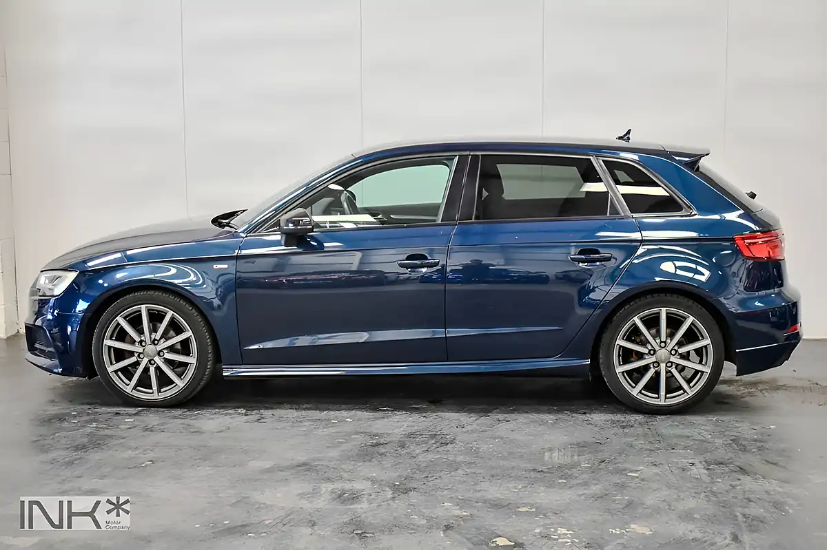 Used 2016 Audi A3 Black Edition Blue - Interior and Exterior details 2