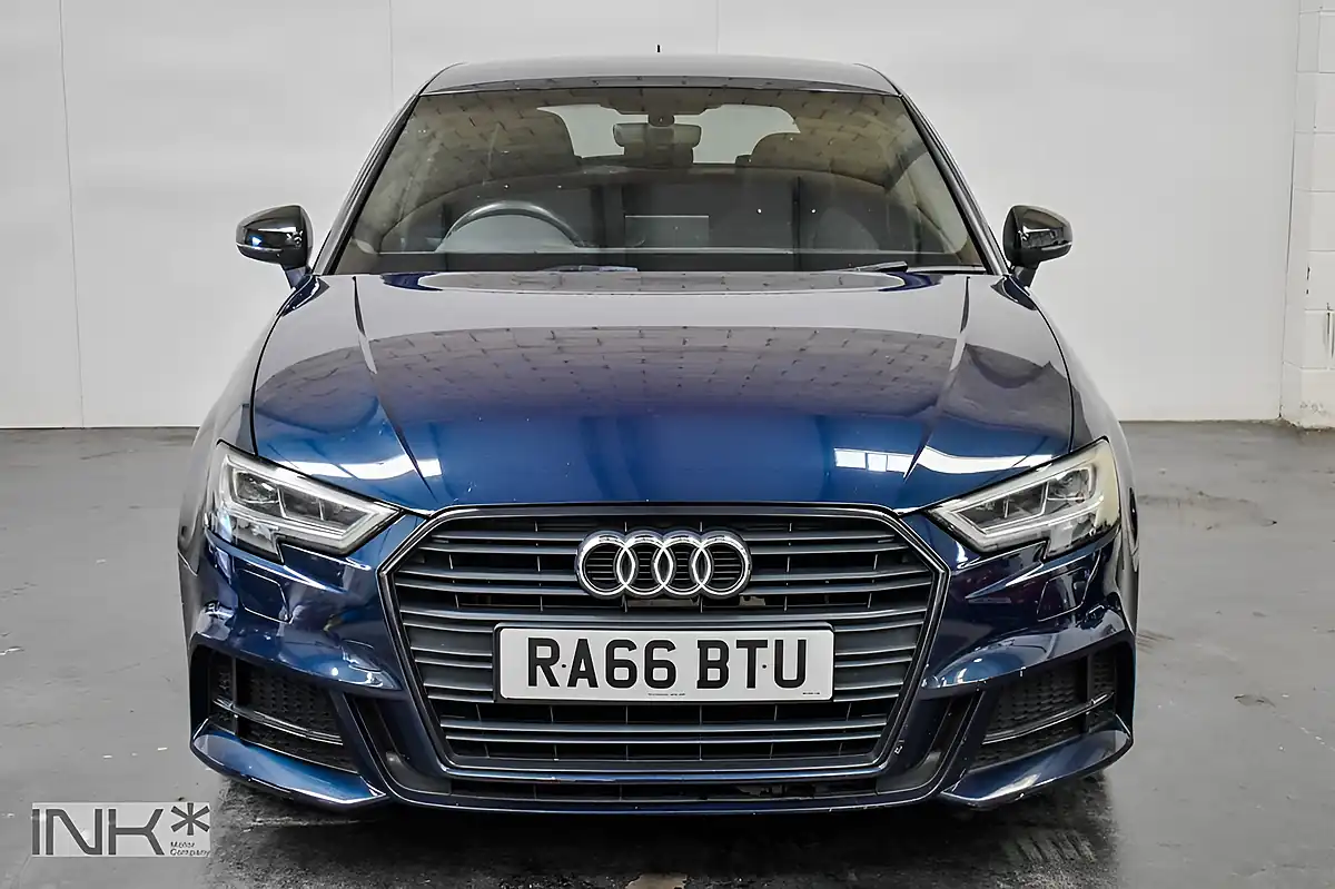 Used 2016 Audi A3 Black Edition Blue - Interior and Exterior details 4