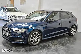 Used 2016 Audi A3 Black Edition Blue - Interior and Exterior details 5