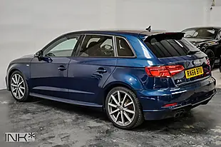 Used 2016 Audi A3 Black Edition Blue - Interior and Exterior details 8