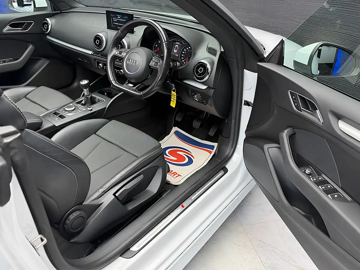 Used 2016 Audi A3 Cabriolet S Line White - Interior and Exterior details 14