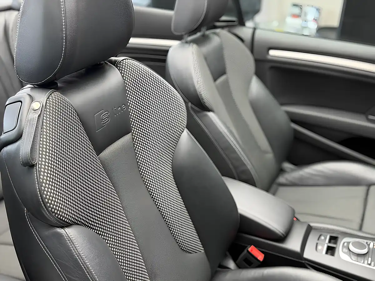 Used 2016 Audi A3 Cabriolet S Line White - Interior and Exterior details 16