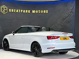 Used 2016 Audi A3 Cabriolet S Line White - Interior and Exterior details 9