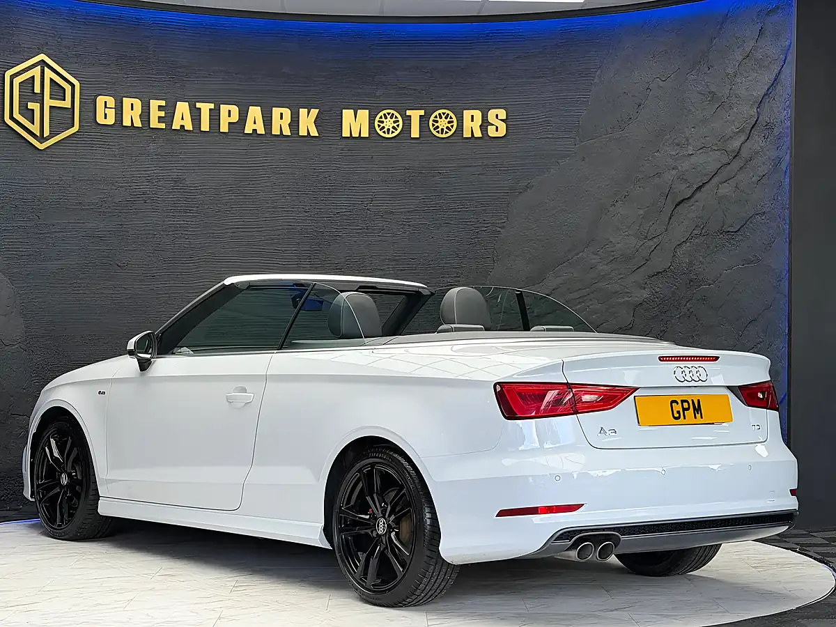 Used 2016 Audi A3 Cabriolet S Line White - Interior and Exterior details 9