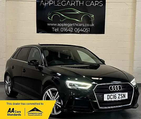 2016 Audi A3 S line 1.4 TFSI CoD