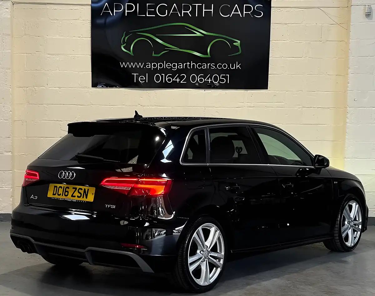 Used 2016 Audi A3 S Line Black - Interior and Exterior details 3