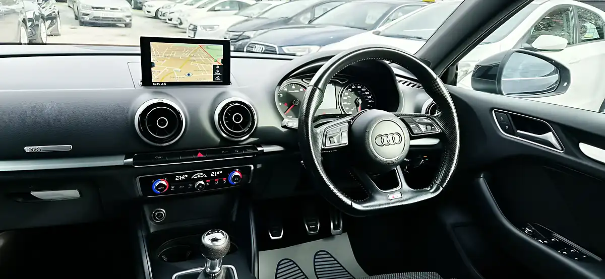 Used 2016 Audi A3 S Line Black - Interior and Exterior details 17