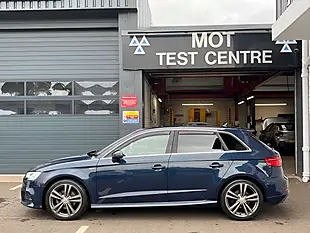 Used 2016 Audi A3 S Line Blue - Interior and Exterior details 2
