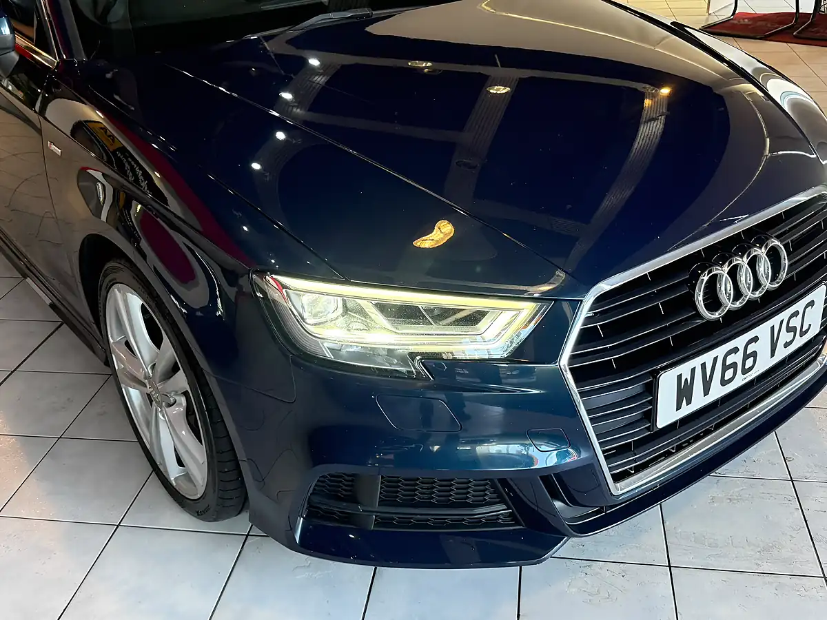 Used 2016 Audi A3 S Line Blue - Interior and Exterior details 3