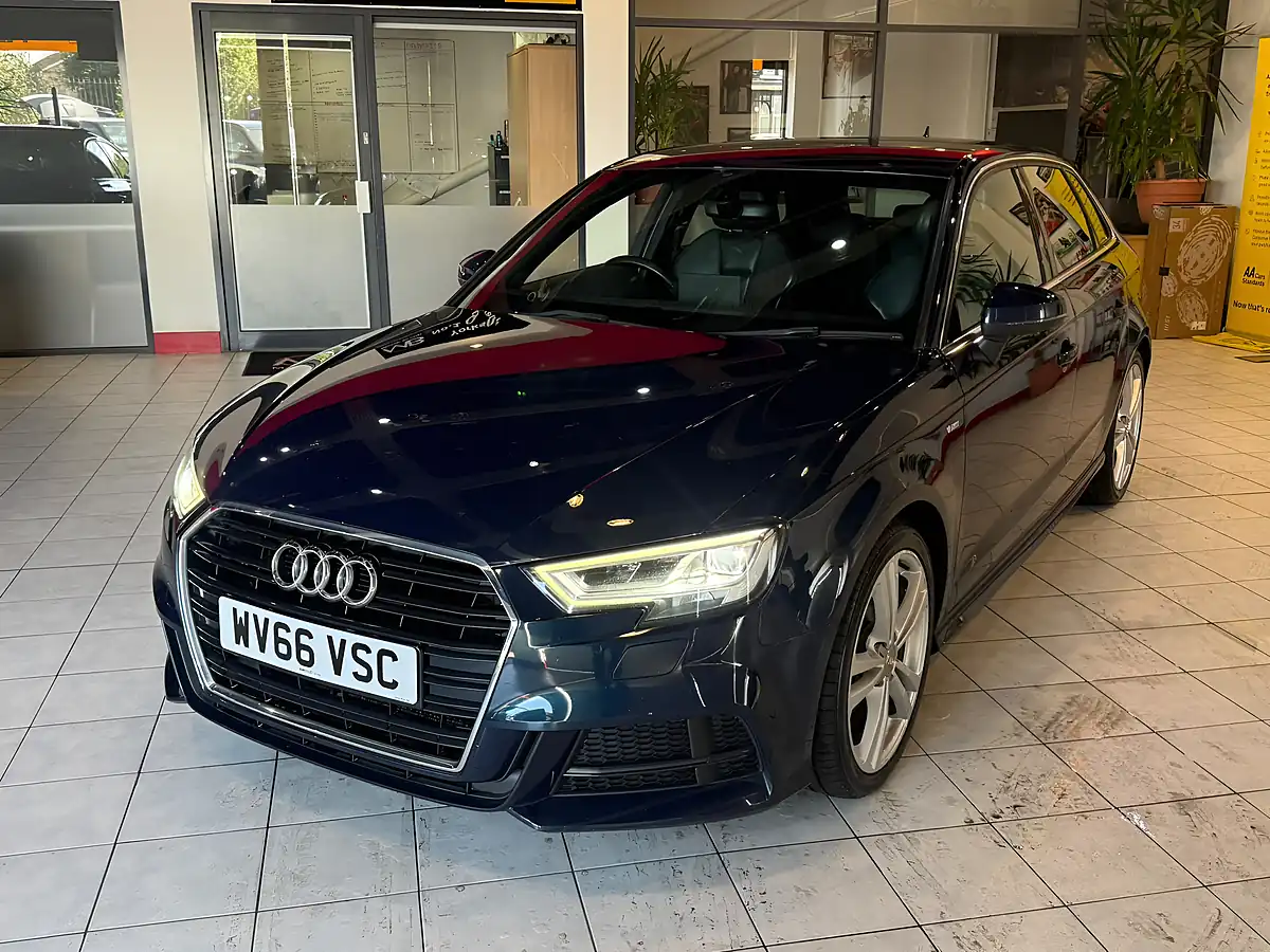 Used 2016 Audi A3 S Line Blue - Interior and Exterior details 5