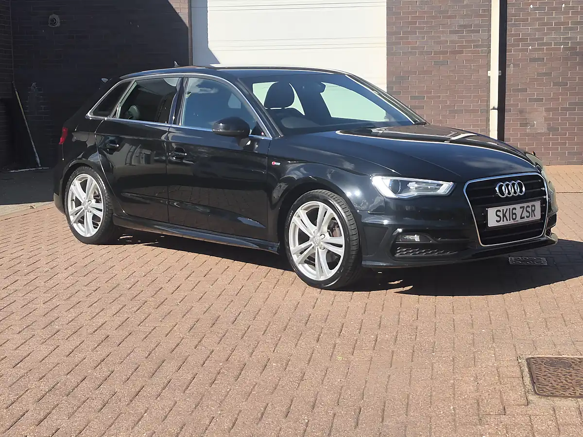 Used 2016 Audi A3 S Line Brilliant Black - Interior and Exterior details 2