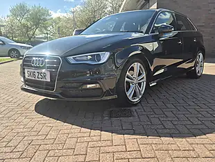 Used 2016 Audi A3 S Line Brilliant Black - Interior and Exterior details 9