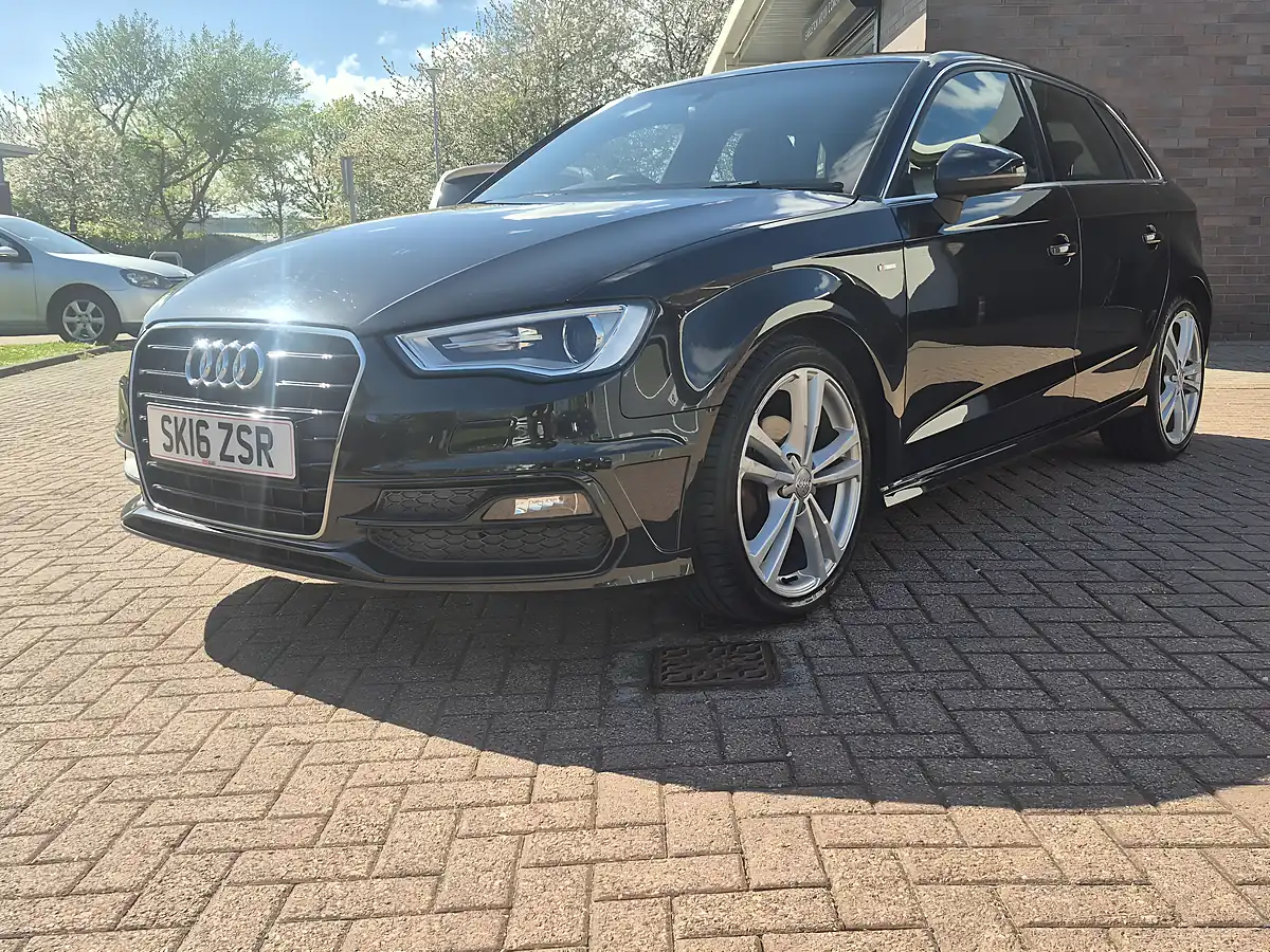 Used 2016 Audi A3 S Line Brilliant Black - Interior and Exterior details 9