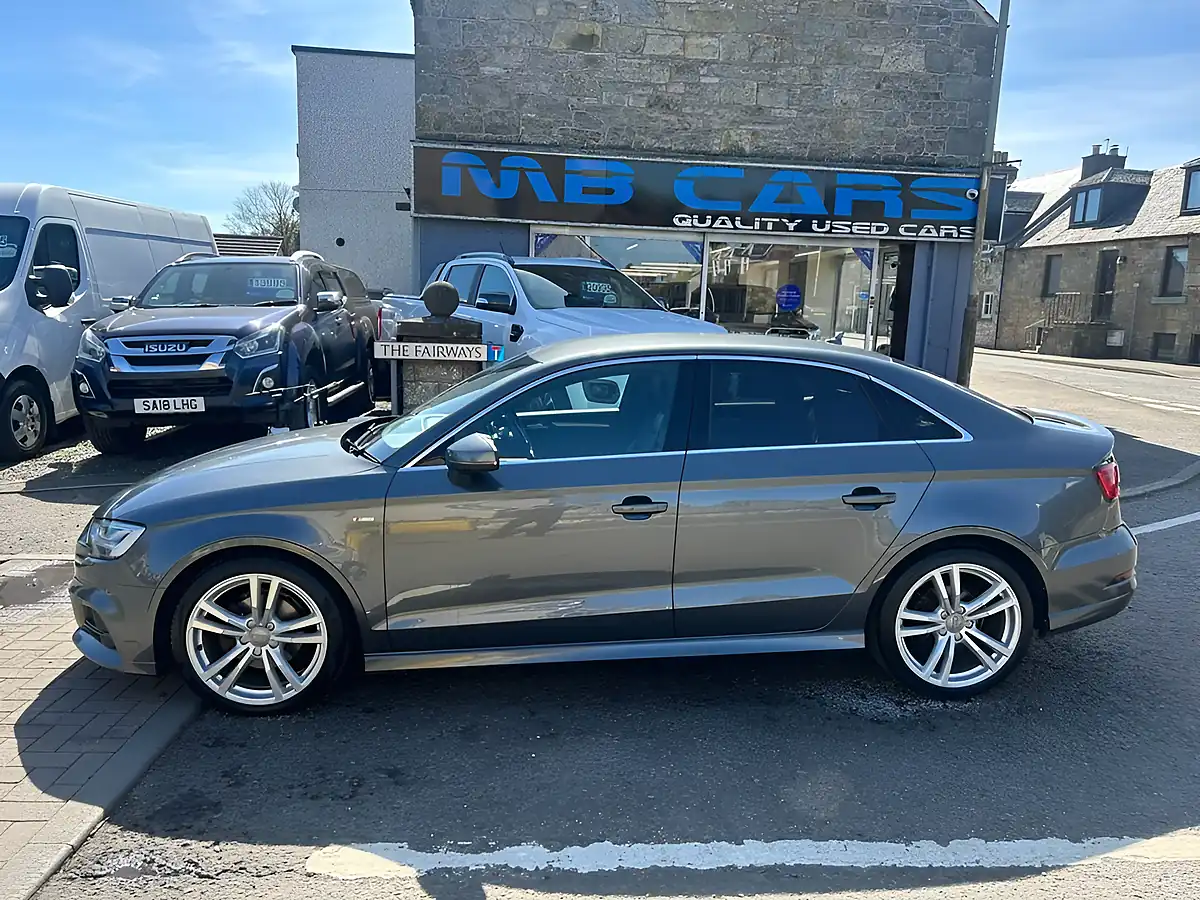 Used 2016 Audi A3 S Line Grey - Front View