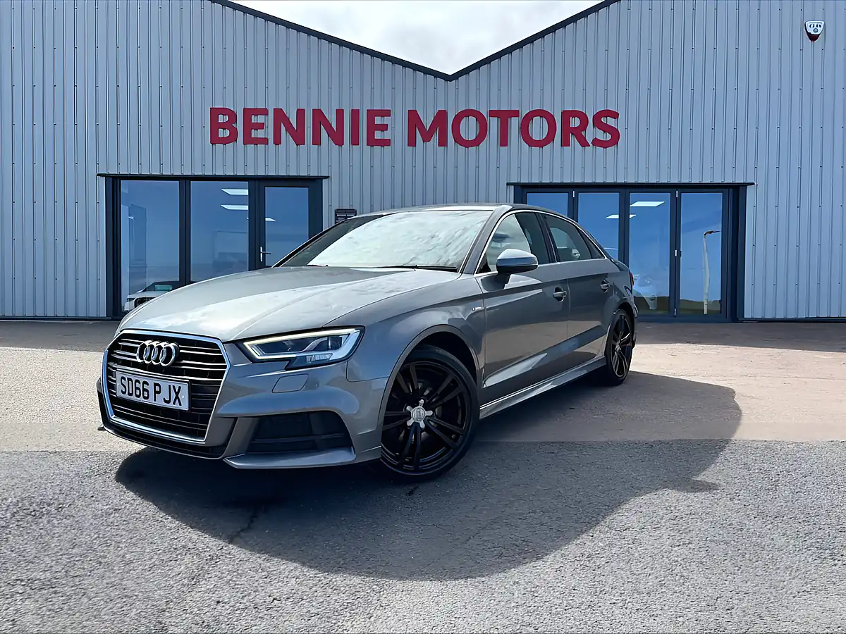 Used 2016 Audi A3 S Line Grey - Front View