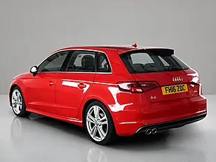 Used 2016 Audi A3 S Line Red - Interior and Exterior details 2