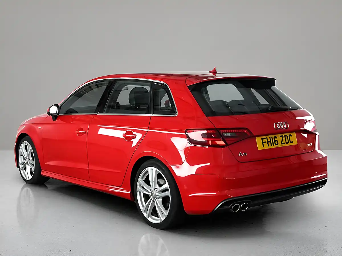 Used 2016 Audi A3 S Line Red - Interior and Exterior details 2