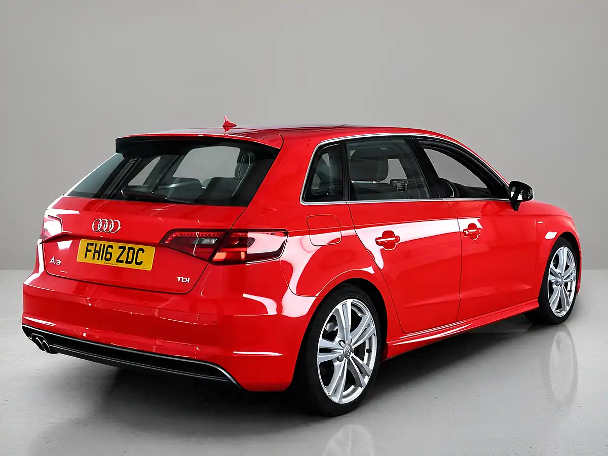 Used 2016 Audi A3 S Line Red - Interior and Exterior details 3