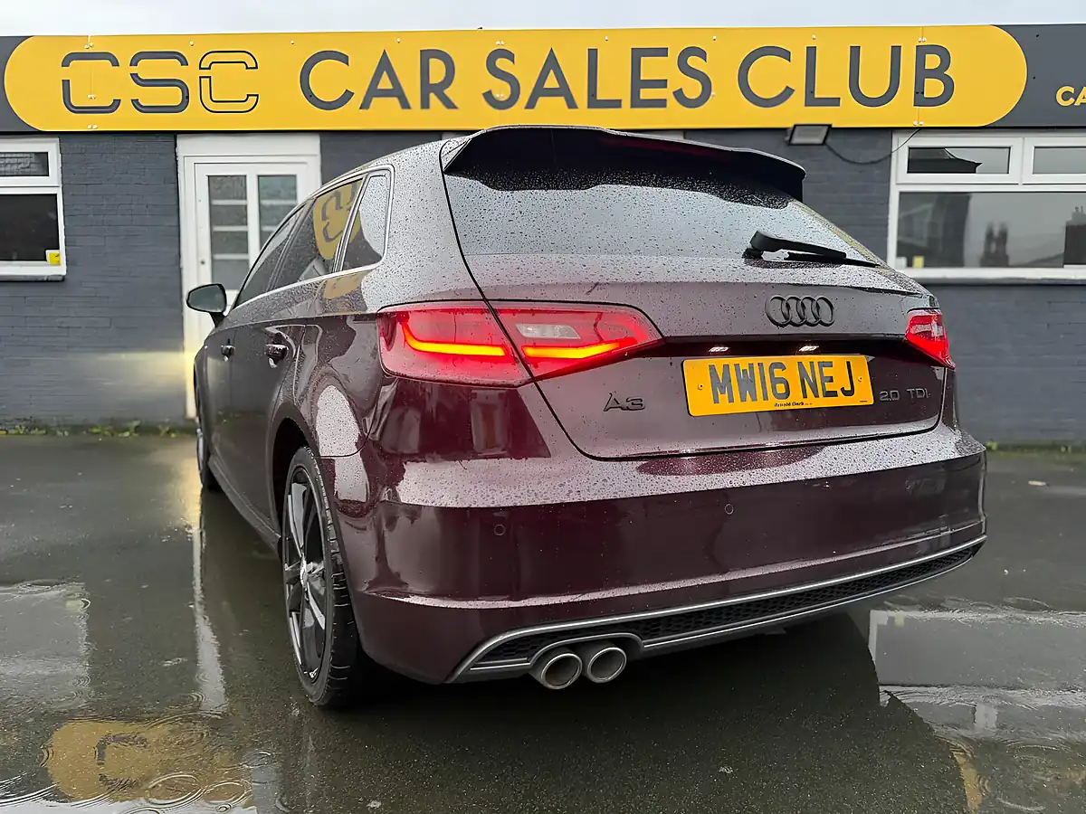 Used 2016 Audi A3 S Line Red - Interior and Exterior details 12