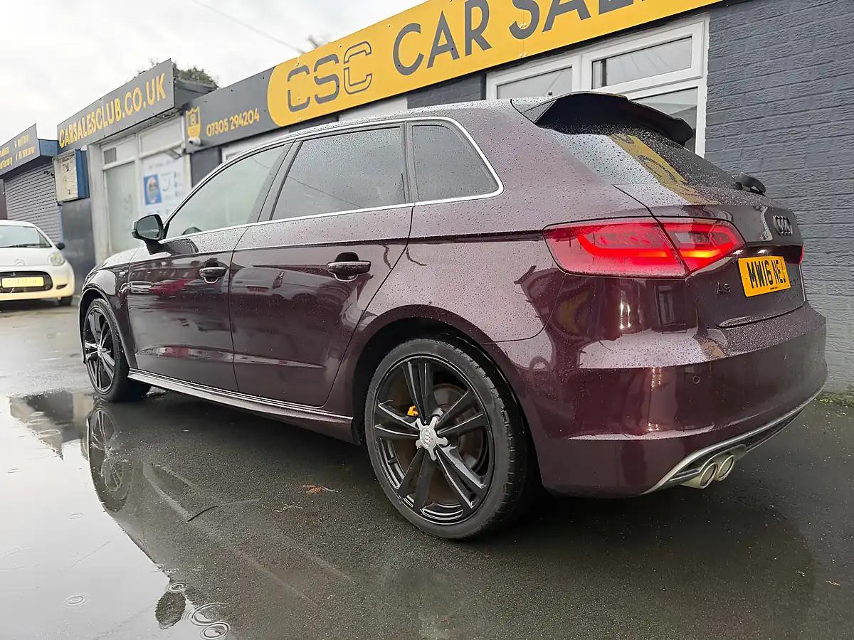 Used 2016 Audi A3 S Line Red - Interior and Exterior details 13