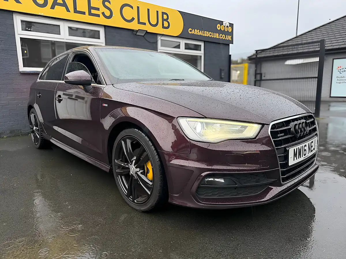 Used 2016 Audi A3 S Line Red - Interior and Exterior details 5