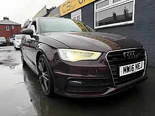 Used 2016 Audi A3 S Line Red - Interior and Exterior details 9